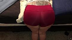 Thick latina wifey in tight shorts