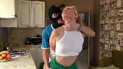 Home intruder fucked mom housewife in anal for the first time role play