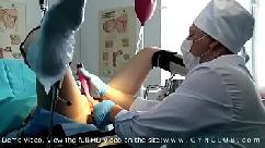 Girl examined at a gynecologist s